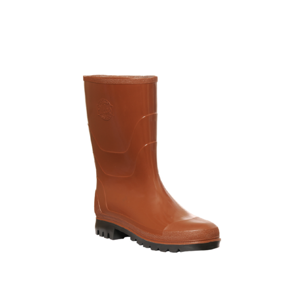 ULAS 308P GARSON PVC ÇİZME KAHVE KISA